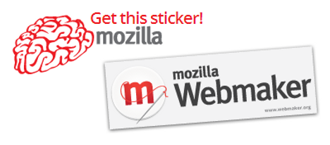 adesivo gratis mozilla webmaker