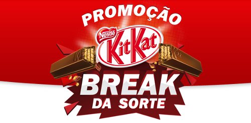 promoção kitkat break sorte