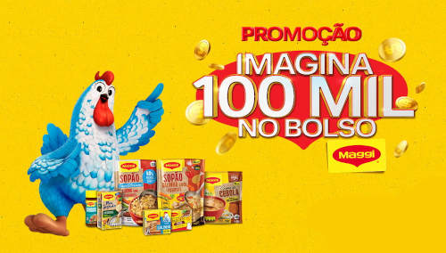 Promoção Maggi - Imagina 100 mil no bolso